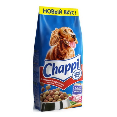 Корм сухой Чаппи для собак с говядиной по-домашнему 15кг 