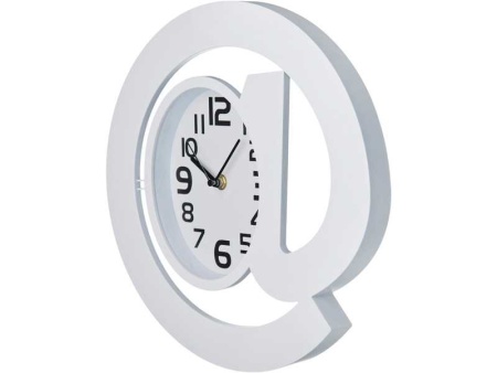 Часы настенные кварцевые Лефард собачка белый циферблат полистоунd30 17х12см