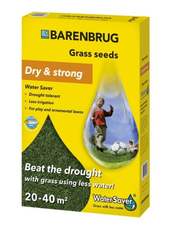 Семена газона Баренбруг Вотер Сейвер засухоустойчивый коробка 1кг 