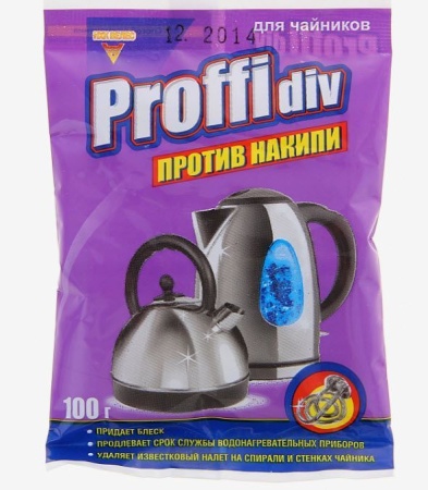 Средство против накипи Proffidiv для чайников 100г арт.1058735