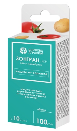 Гербицид Щелково Агрохим Зонтран для картофеля и томатов 100мл