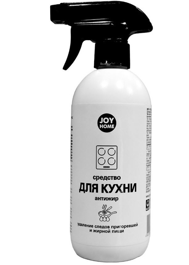Средство для чистки кухонных поверхностей ВЕРИТАС Антижир, JOY HOME 500мл по цене 