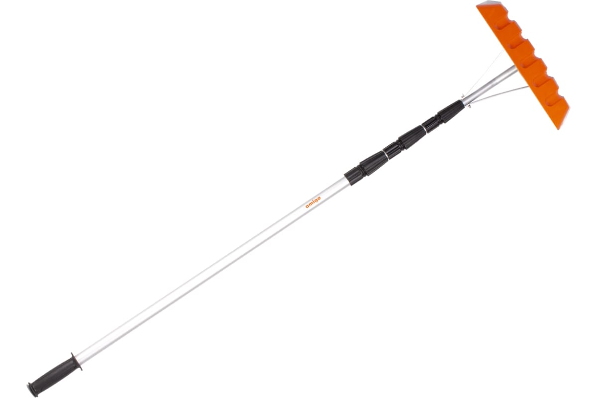 Скребок телескопический для удаления снега с крыши АМИГО 78902 по цене 