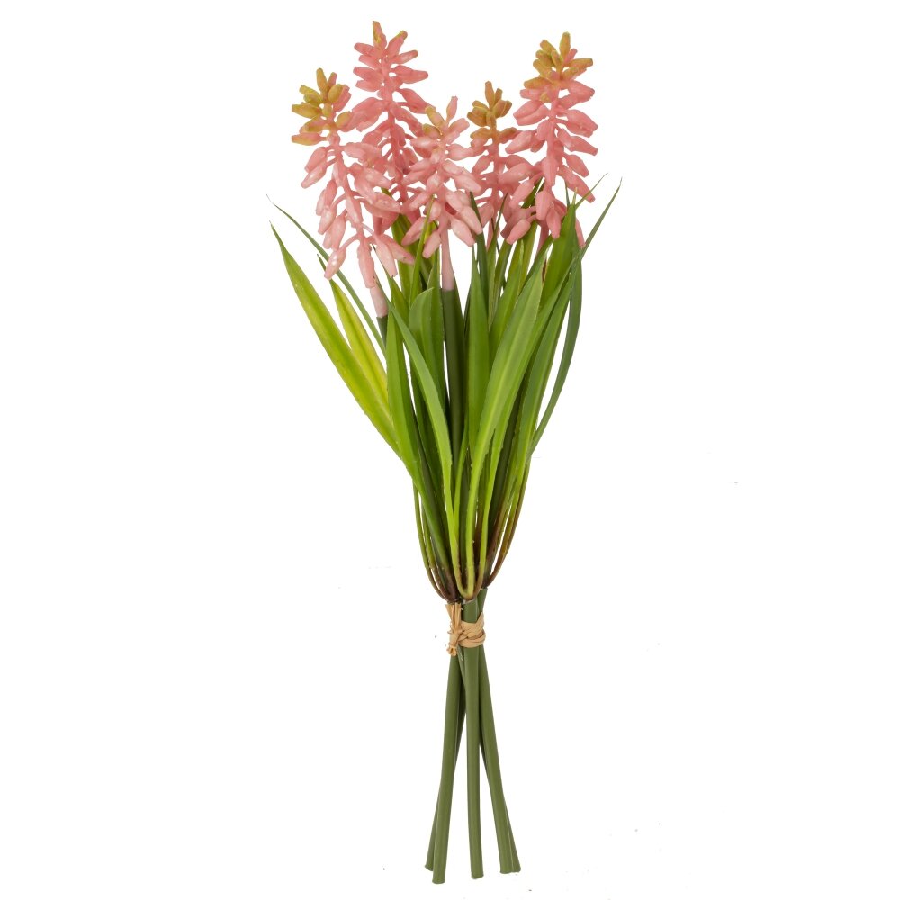 Цветок искусственный Букет гиацинтов 7x5x29см арт.816184 по цене 