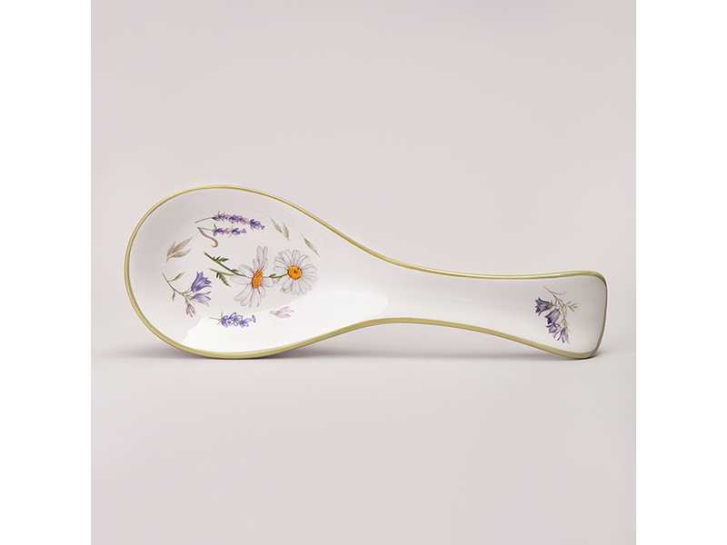 Подставка под ложку Агнесс История цветов 25x9x2,5см, керамика арт.358-2177 по цене 