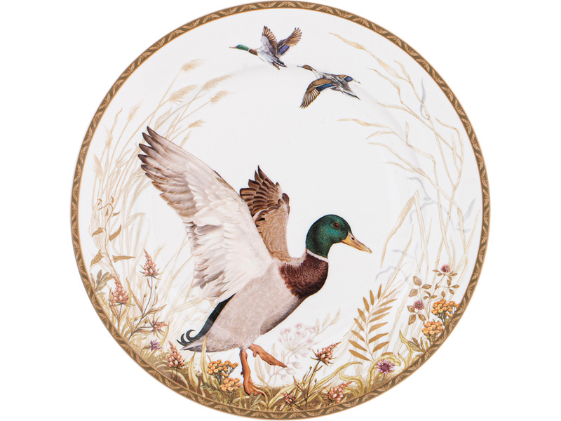 Тарелка закусочная Лефард Охота 20,5см фарфор арт.590-513 по цене 
