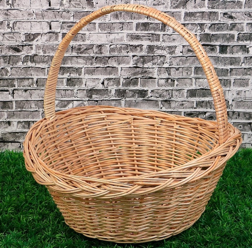 Корзина подарочная на плетеном дне 31см плетеная арт.НХП 0065 по цене 