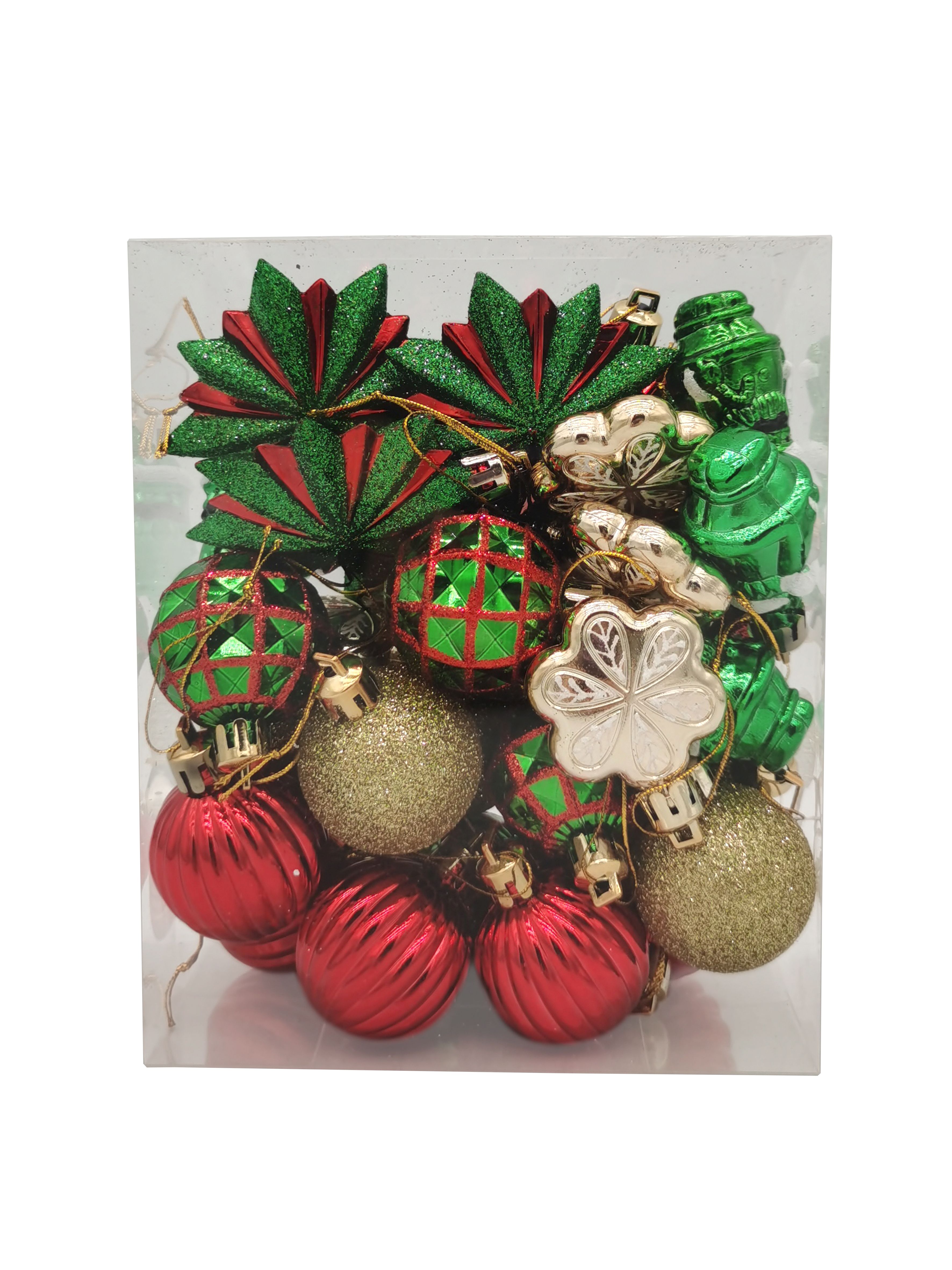 Украшение новогоднее Шар набор 30шт 6,8x16,5x13,7см арт.95125 по цене 