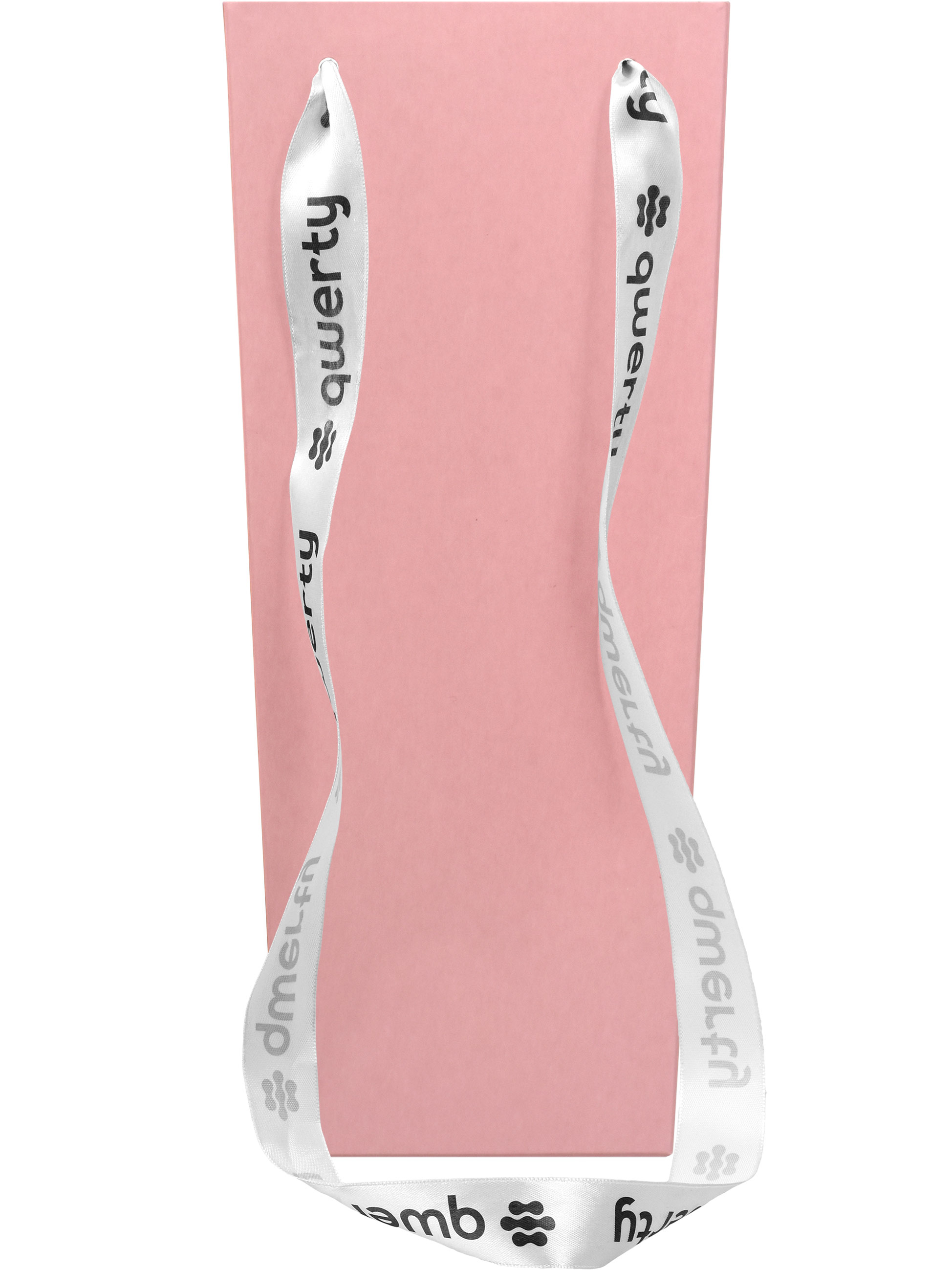 Пакет для цветов Призма 15см с ручками розовый по цене 