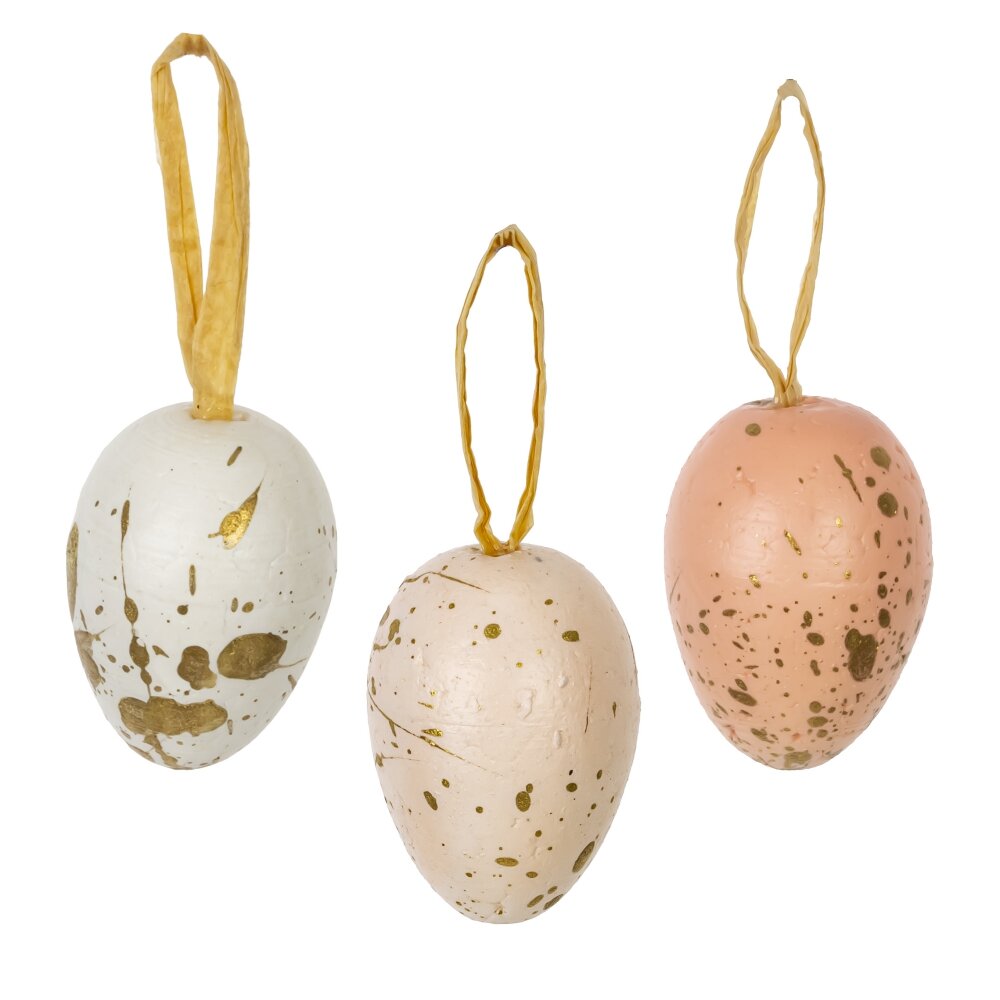 Набор из 6-ти изделий подвесных Яйцо 4x2,5x16,5см арт.815098 по цене 