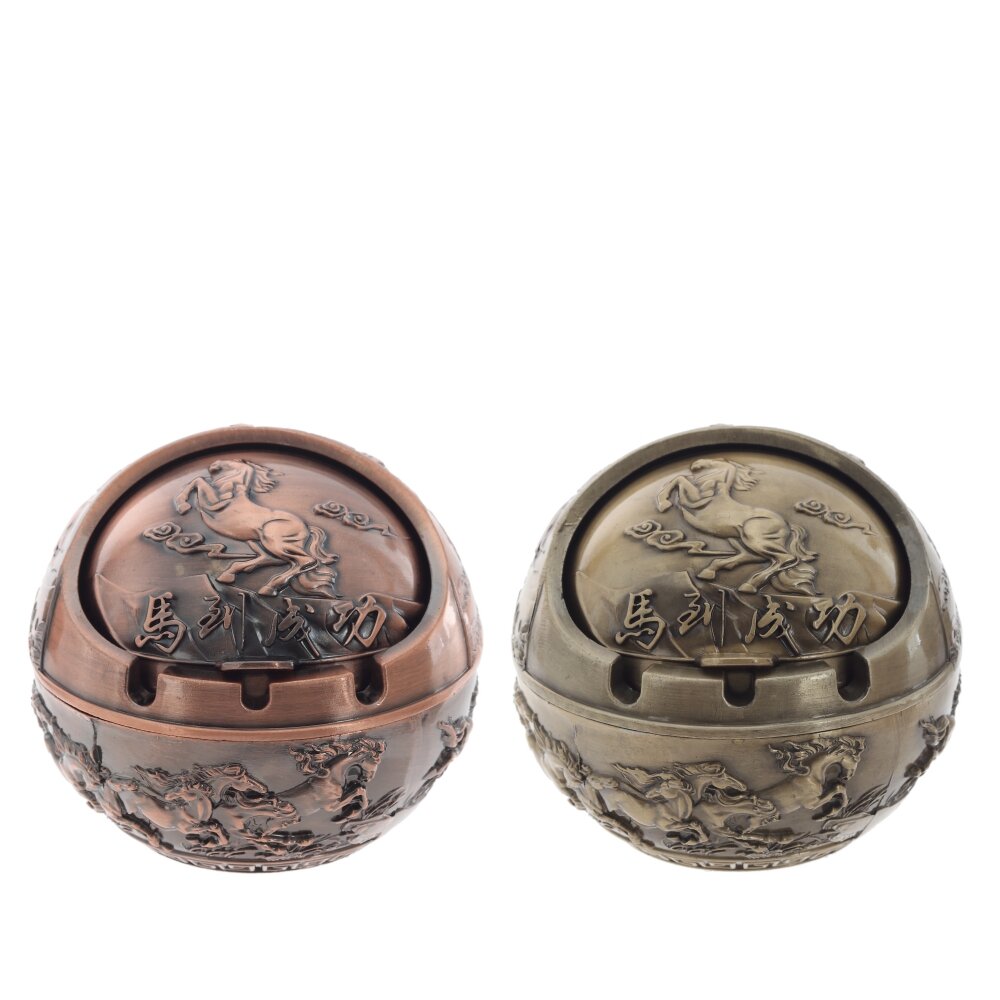 Пепельница Лошадь 10,5х10,5х10см, 2в арт.823593 по цене 