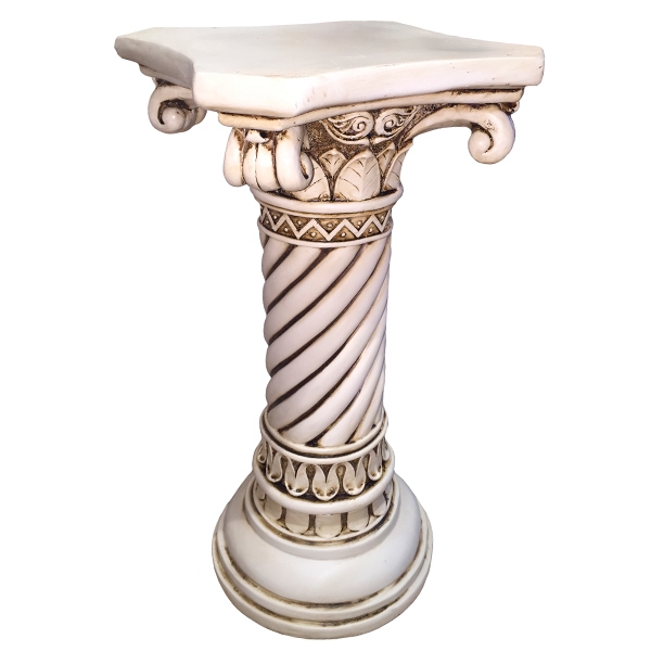 Изделие декоративное Подставка антик 28х27х52см полистоун арт.626348/PP001 по цене 