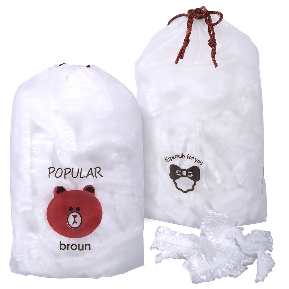 Набор крышек-чехлов для пищевых продуктов 100шт арт.VL80-507 по цене 