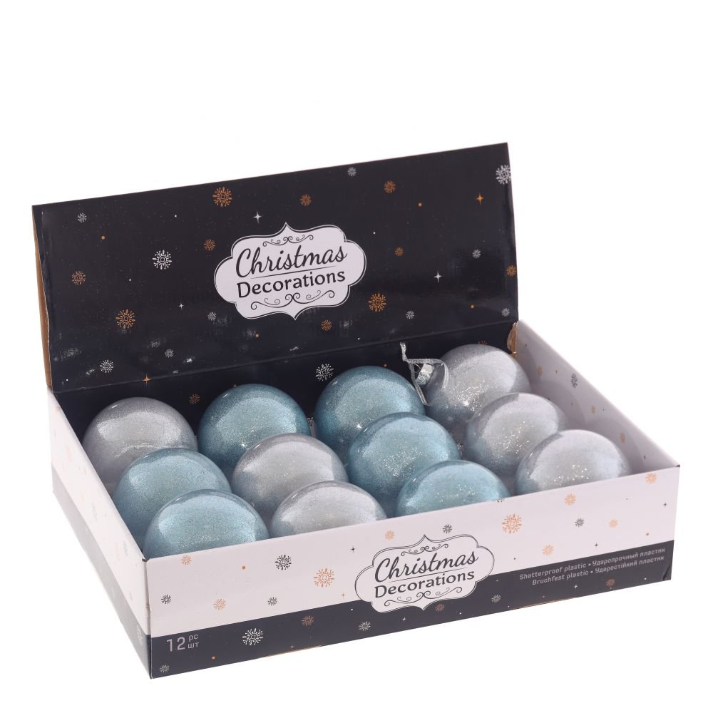 Украшение новогоднее Шар 1шт 8см арт.755133 по цене 