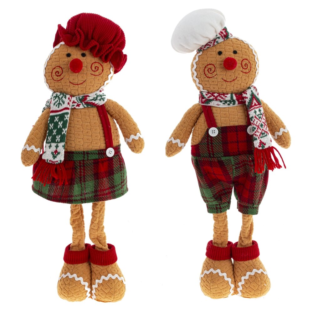 Игрушка набивная Имбирный пряник 21х9х58см арт.792839 по цене 