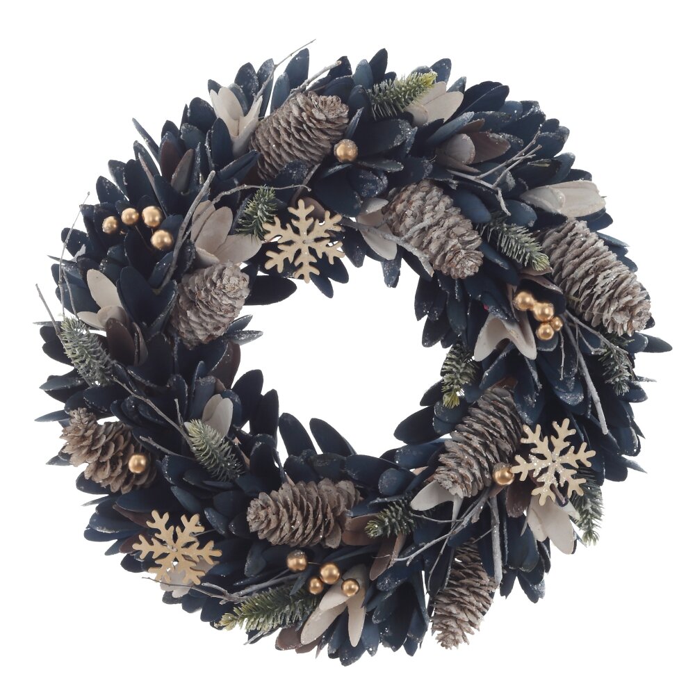 Изделие декоративное Венок 36х36х8см арт.824391 по цене 