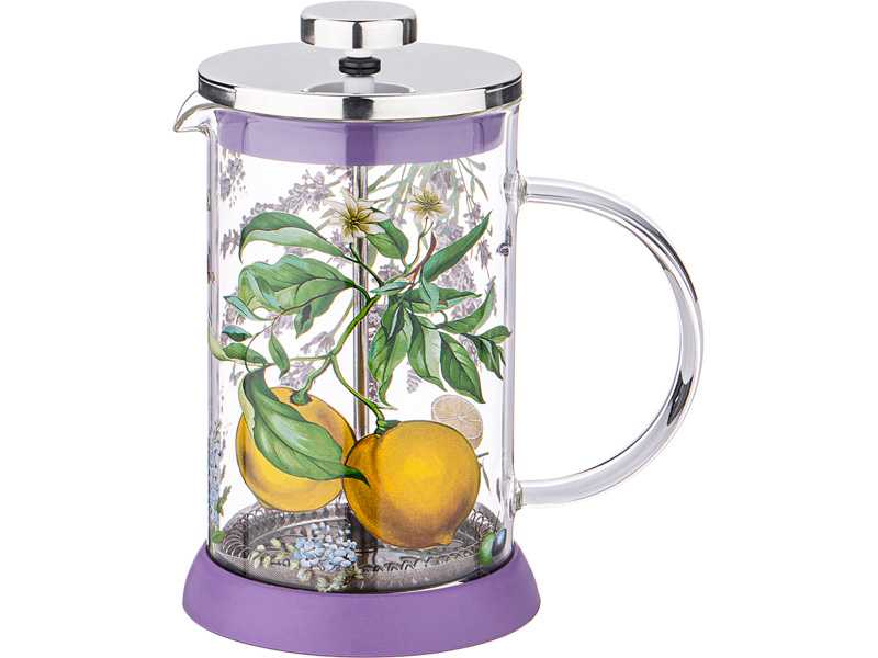 Френч-пресс Агнесс Прованс лимоны 600мл арт.894-119 по цене 