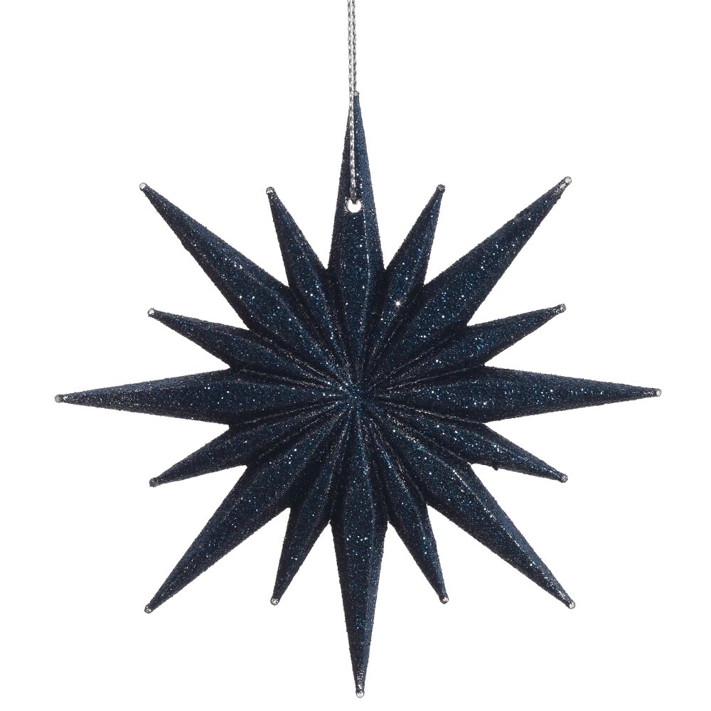 Изделие декоративное подвесное Снежинка 12х0,7х12см арт.807662 по цене 
