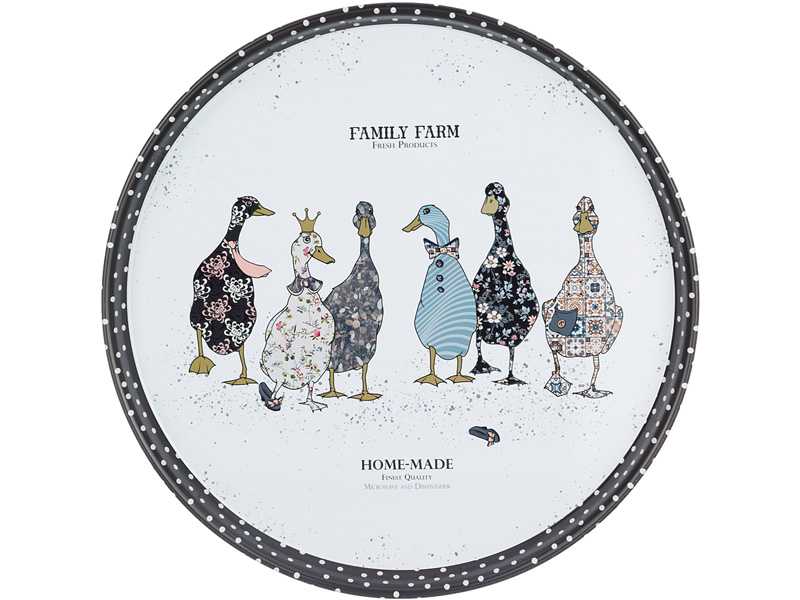 Поднос сервировочный Агнесс Семейная ферма 33х2,1см арт.898-224 по цене 