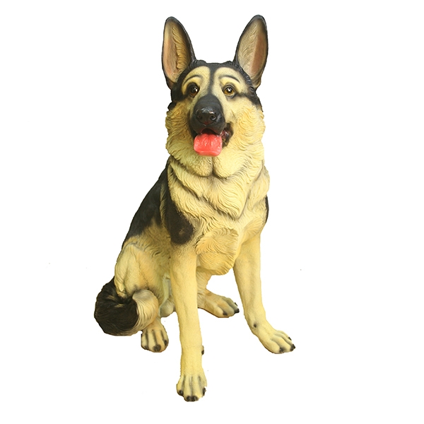 Фигура декоративная Овчарка 55х55х80см полистоун арт.713266/F693 по цене 