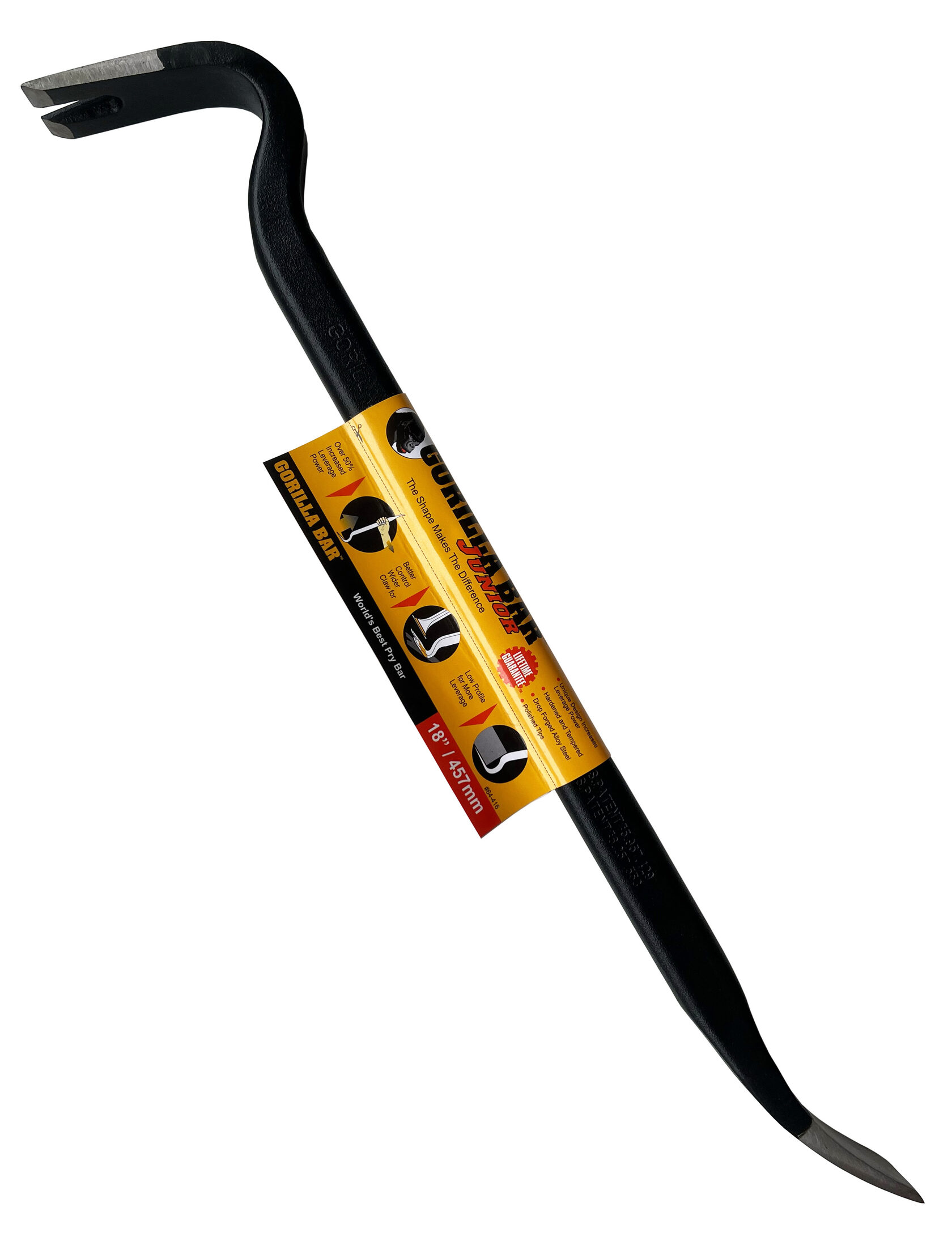 Гвоздодер монтажный усиленный НИКОНА GORILLA-BAR JUNIOR 18" по цене 