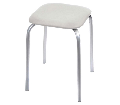 Табурет Классика-3 светло-серый 37х37х46см по цене 