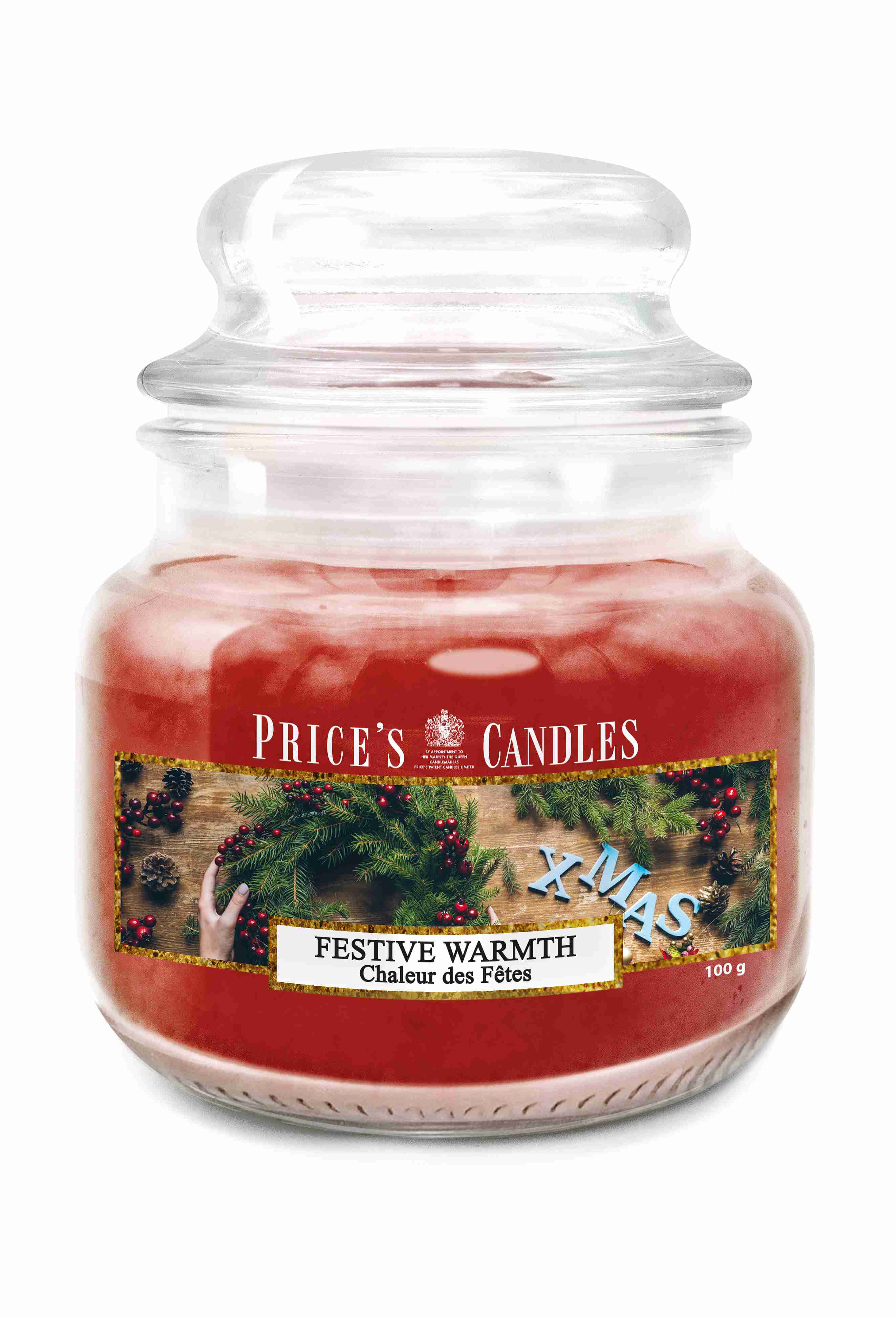 Свеча ароматизированная в банке Праздничное тепло арт.PLJ010363 по цене 