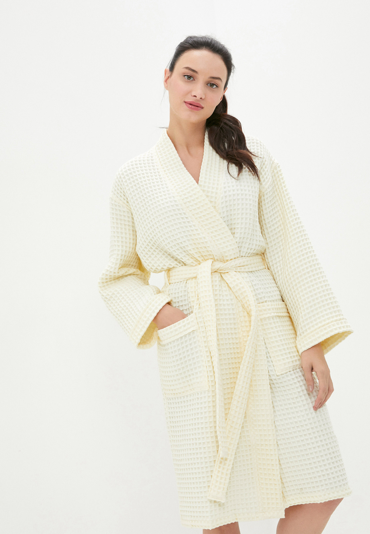 Халат вафельный Виктория р. 52-54 по цене 