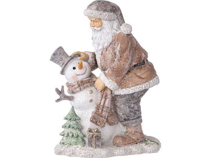 Статуэтка Дед Мороз 14х9х18,5см, полистоун арт.162-1278 по цене 