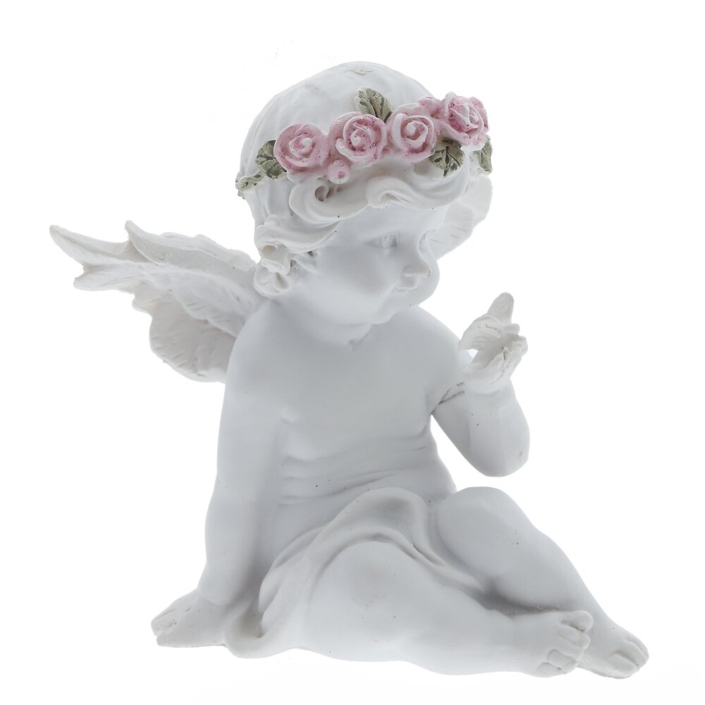 Фигурка декоративная Ангел 8х7,5х10см арт.815821 по цене 