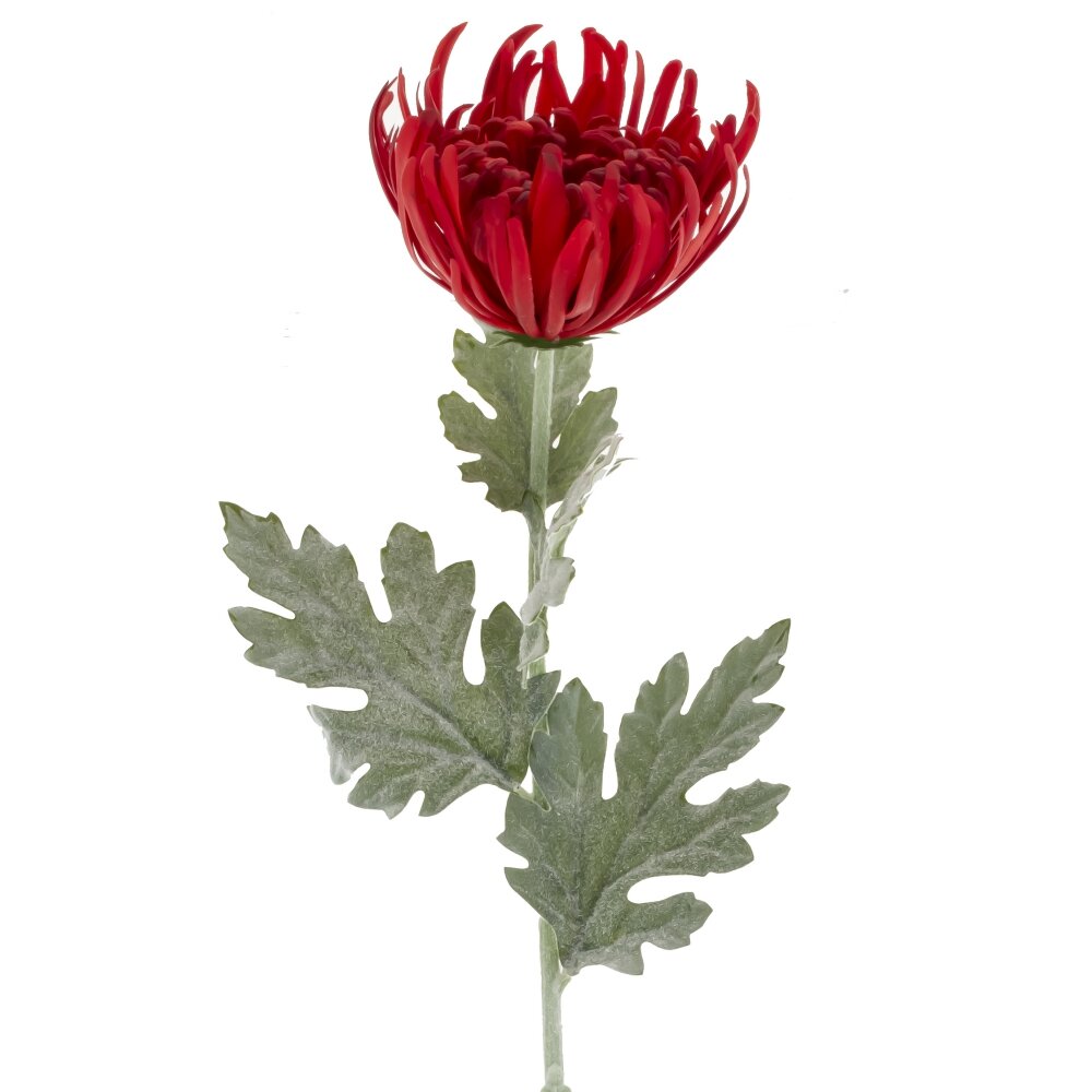 Цветок искусственный Хризантема 20х20x78см арт.814671 по цене 