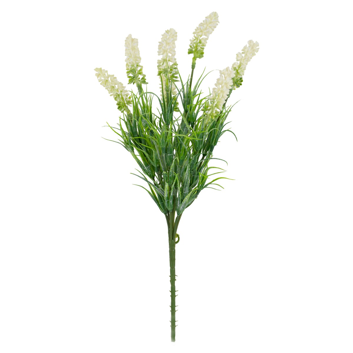 Изделие декоративное Лаванда на вставке 34см белый по цене 