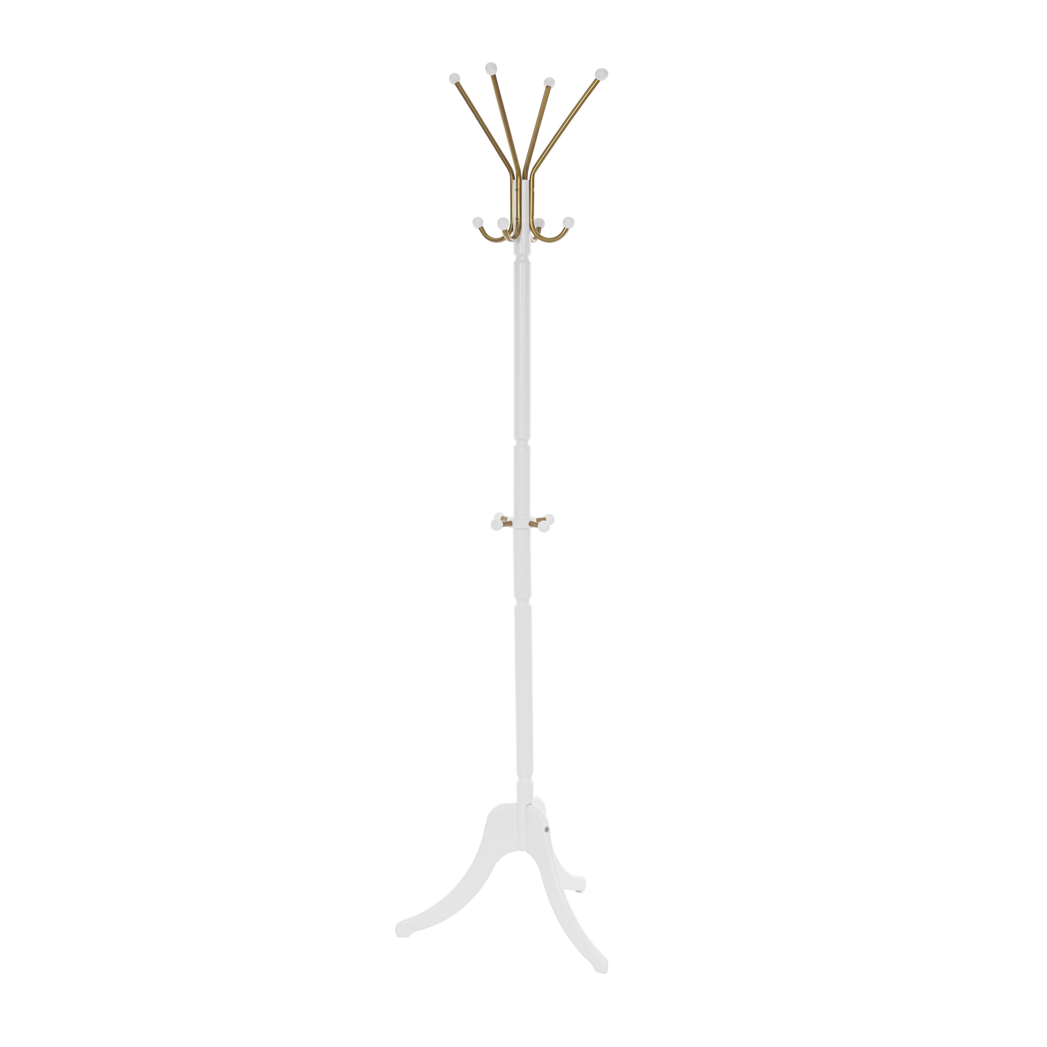 Вешалка напольная Лесет Галант-2, белый по цене 