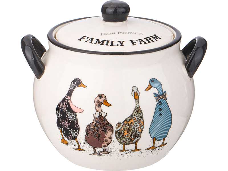 Горшочек для запекания с кр. Агнесс Семейная ферма 600мл арт.536-280 по цене 