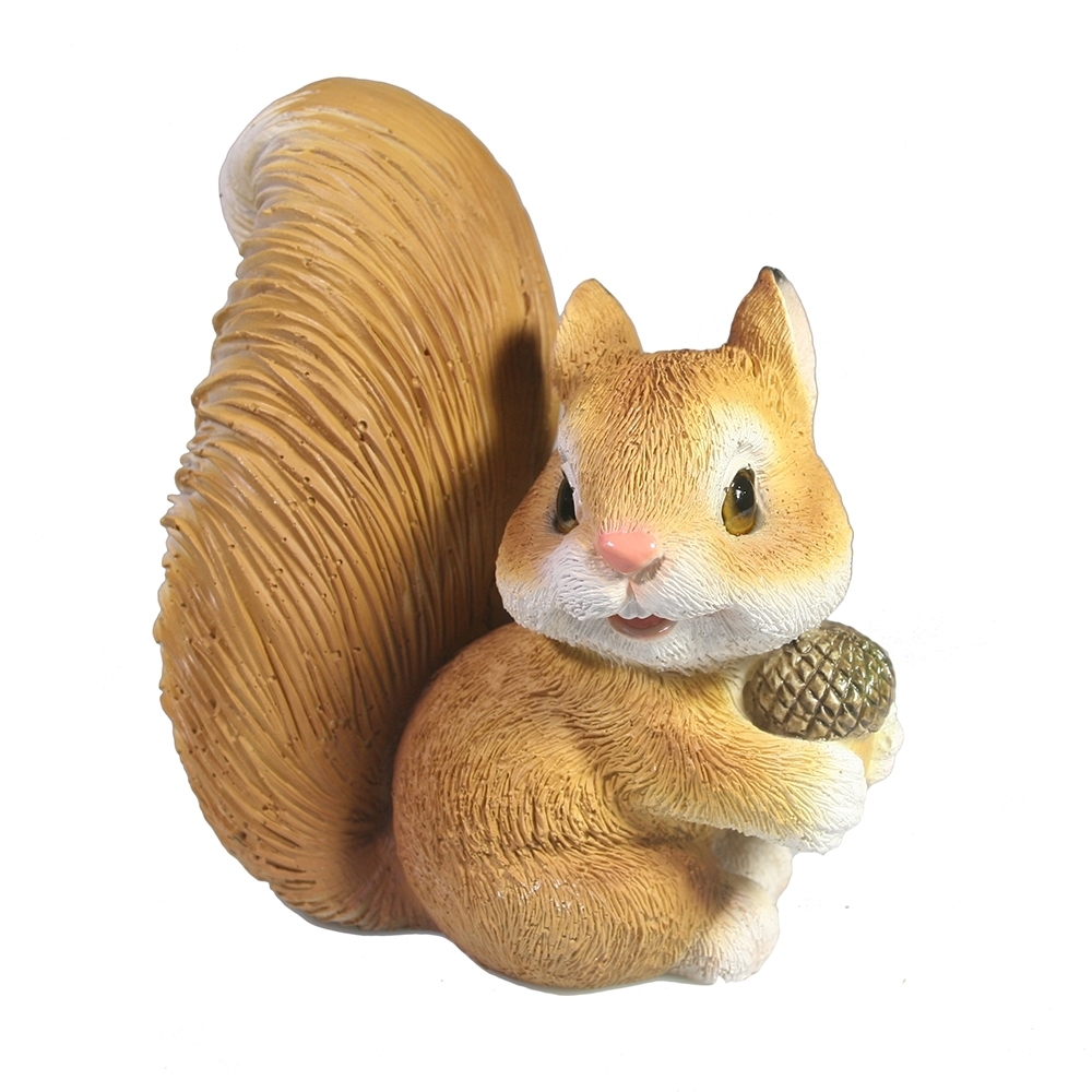 Фигура садовая Белочка 18х9х14см, полистоун арт.713935/F749 по цене 