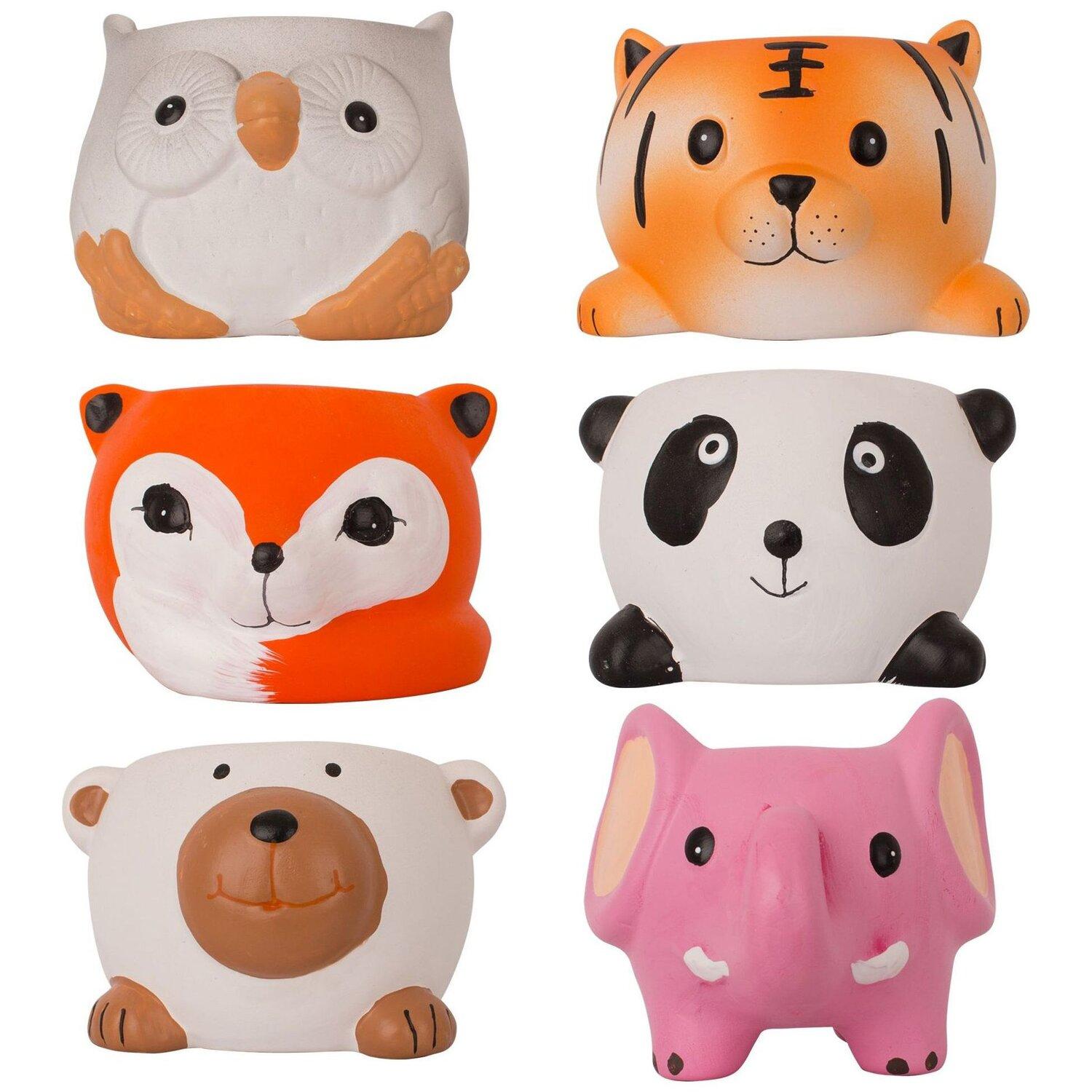 Кашпо керам. Веселая ферма 11,5х10,3х6,8см по цене 