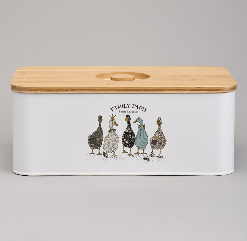 Хлебница Агнесс Семейная ферма 34x19,5x13,5см, фарфор арт.790-384 по цене 