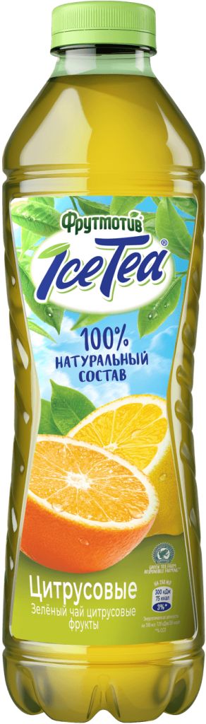 Айстиа Чай 0,5л цитрусовые фрукты зеленый по цене 