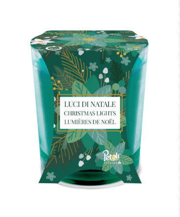 Свеча ароматизированная в стакане Рождественские огни арт.ALR010621 по цене 