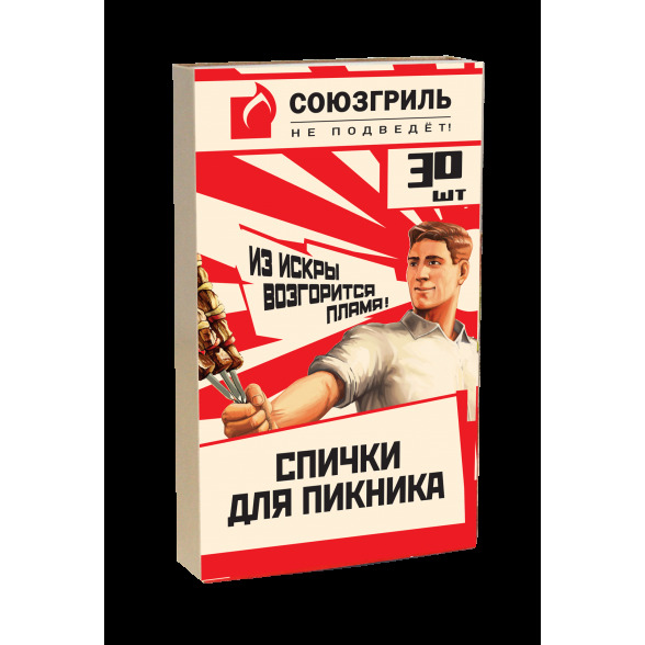 Спички для пикника 30 шт арт.N1F08 по цене 