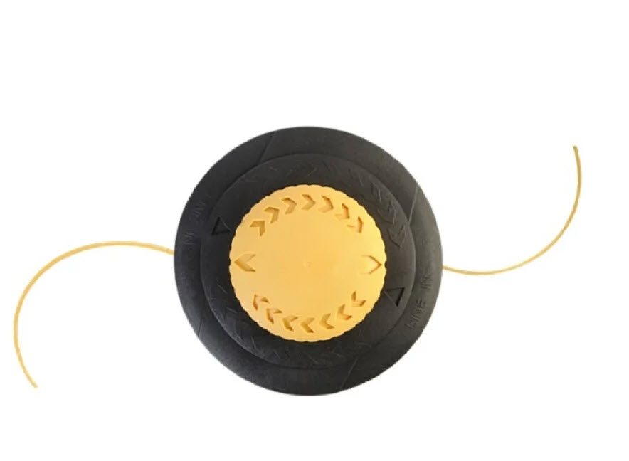 Катушка триммерная Hanskonner M10x1,25, с дополнительным адаптером М10x1,0, загрузка 5 м H3513-01 по цене 