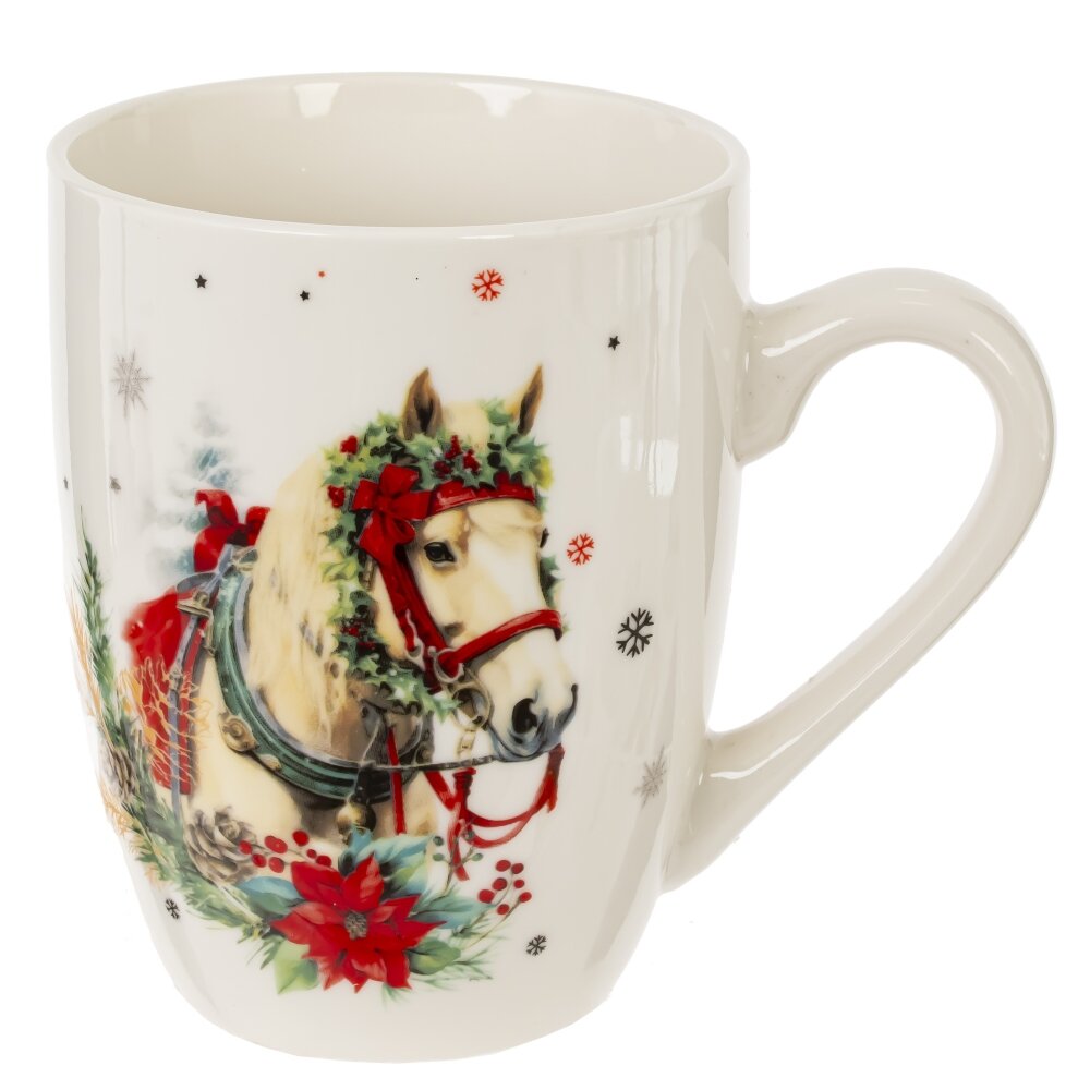 Кружка Лошадь 320мл, фарфор арт.825387 по цене 