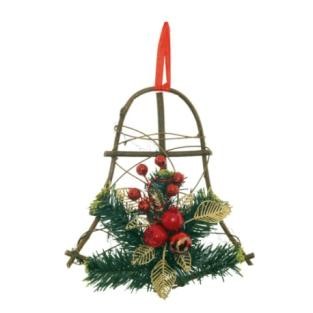 Украшение новогоднее Колокольчик, 25см по цене 