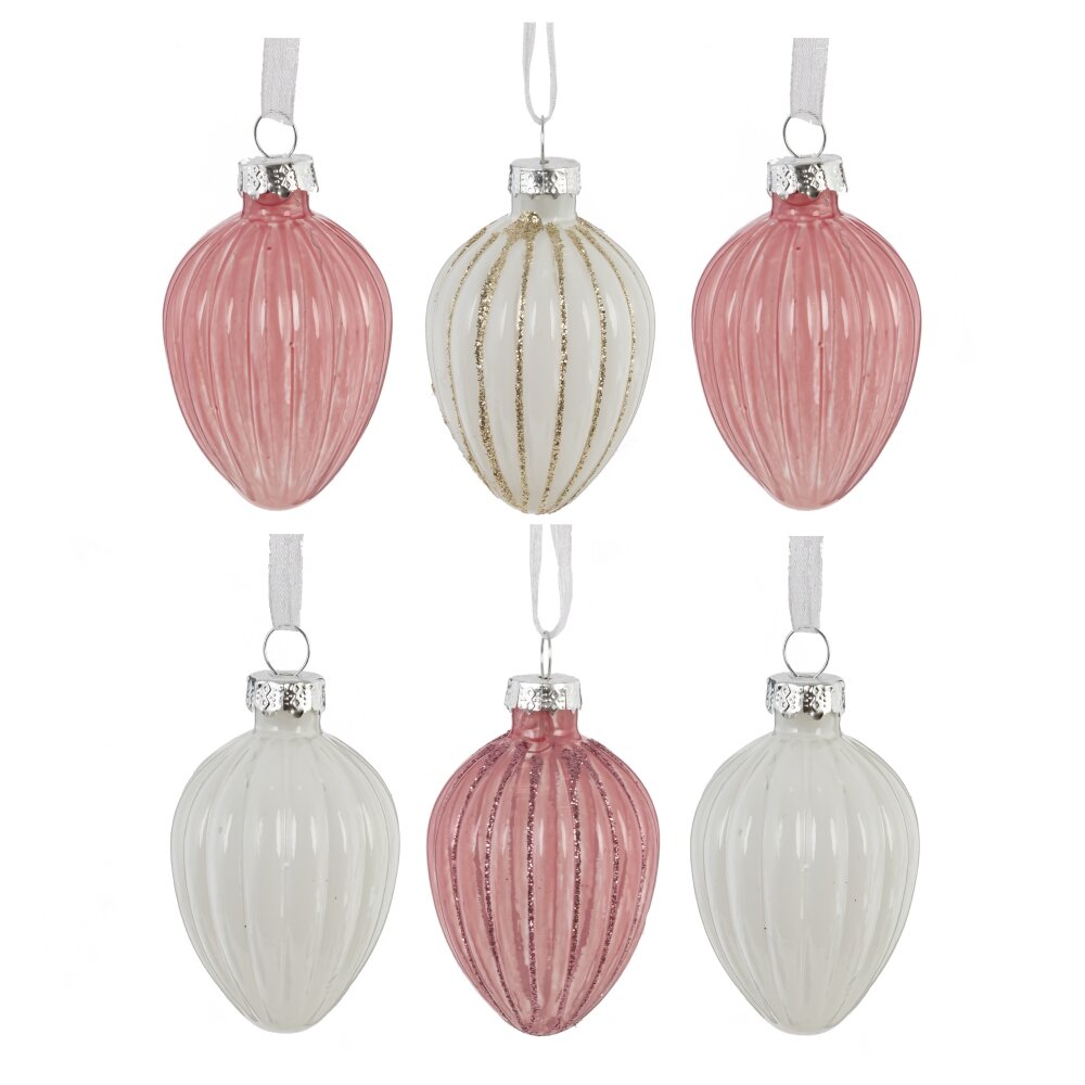 Набор из 6-ти изделий подвесных Яйцо пасхальное 13x16x4см арт.816169 по цене 