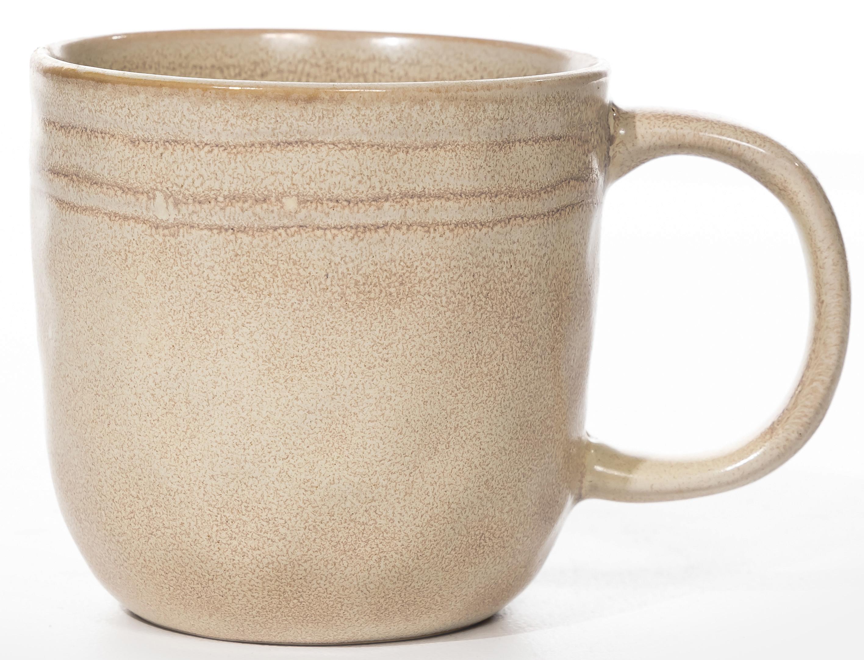 Кружка Саманта 390мл, бежевый, керамика арт.236-28020 по цене 