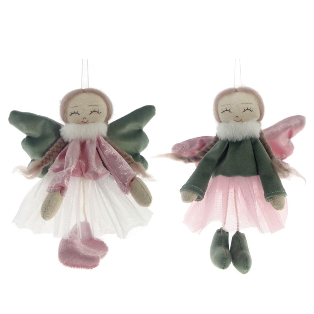 Игрушка набивная Фея девочка 17х1х17см по цене 