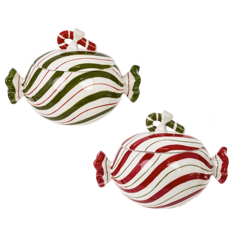 Конфетница Конфета 800мл 2в., керамика арт.821738 по цене 