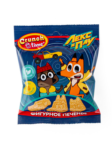 Печенье фигурное Кранш тайм лекс фигурное в пакете, 20 г. по цене 