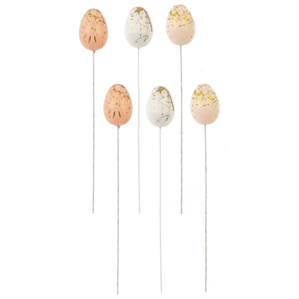 Набор из 6-ти изделий вставка Яйцо пасхальное 9x4,5x27см арт.815097 по цене 