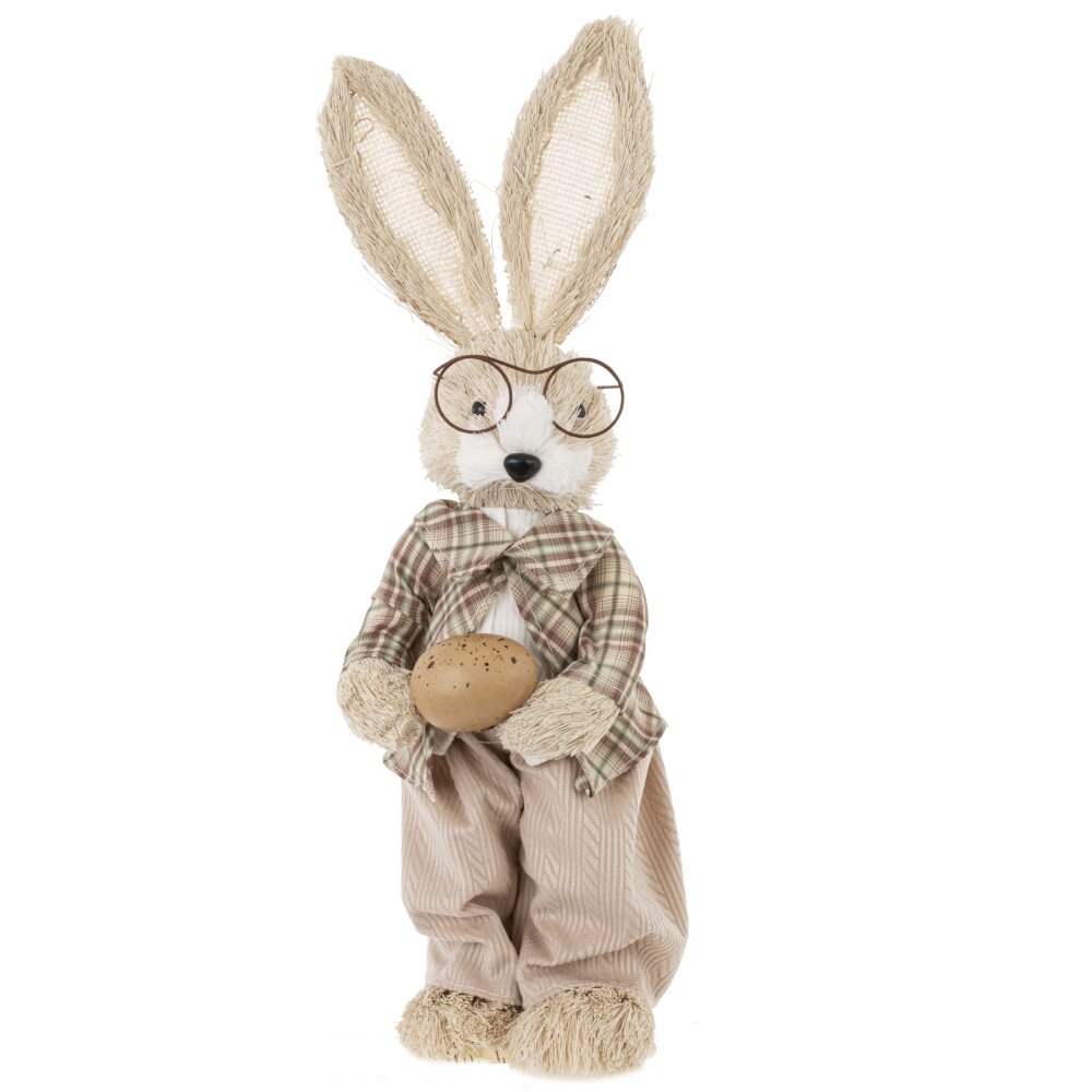 Фигурка декоративная Заяц 10,5x12x41см арт.822238 по цене 